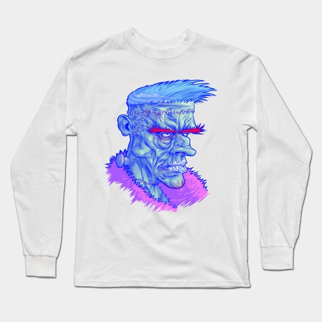 Frankie Say Relax Long Sleeve T-Shirt by cs3ink